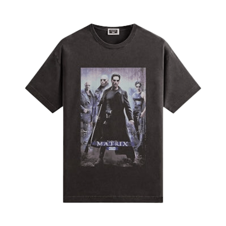 Kith For The Matrix Poster Vintage Tee 'Black'