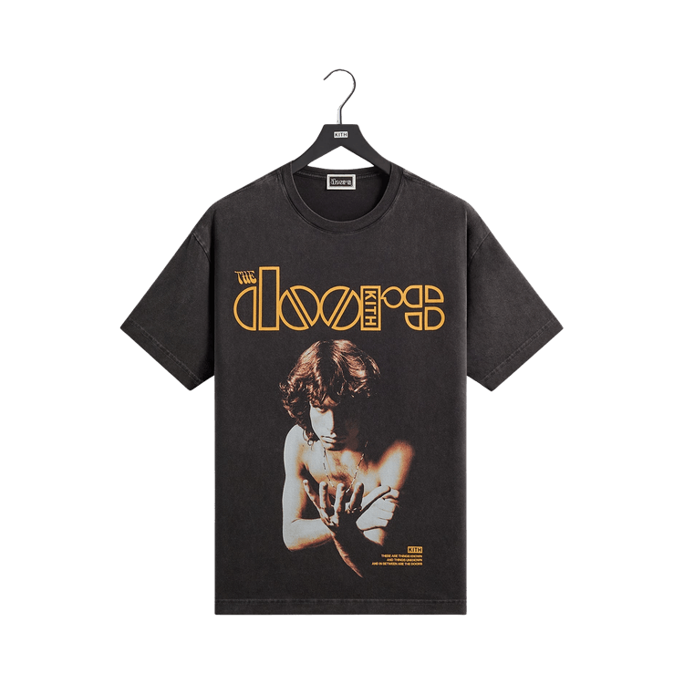Kith Records For The Doors Morrison Self Titled Vintage Tee 'Black'