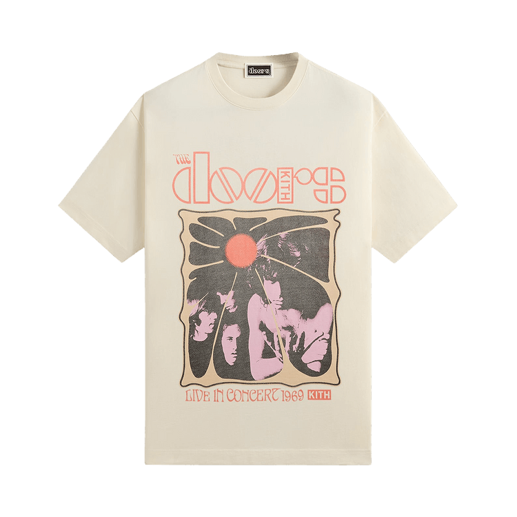 Kith Records For The Doors Live 1969 Vintage Tee 'Sandrift'