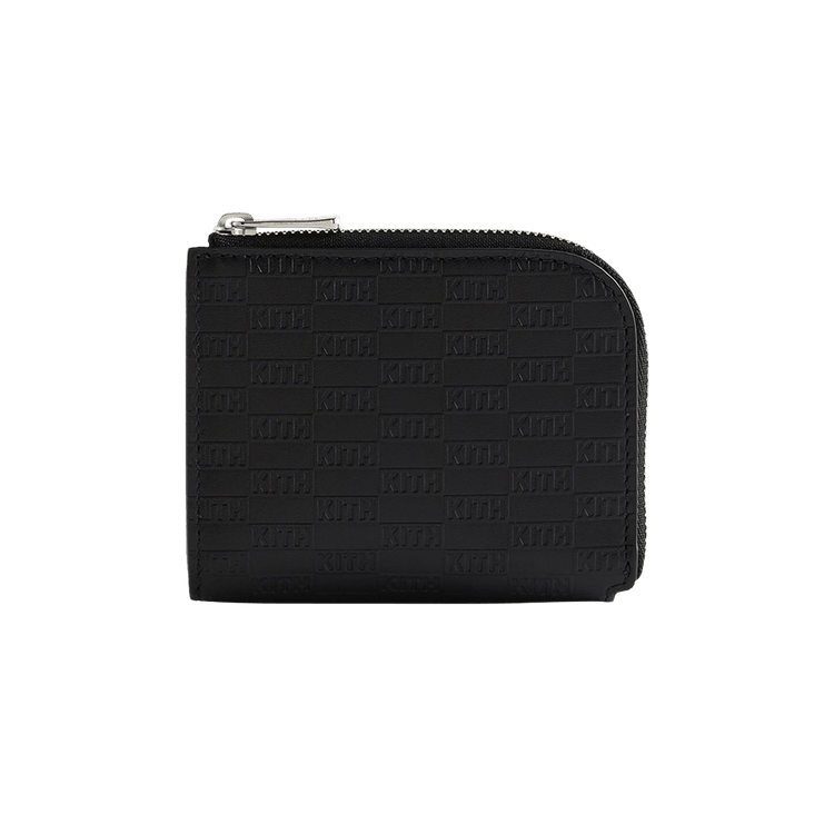 Kith Monogram Half Zip Wallet 'Black'