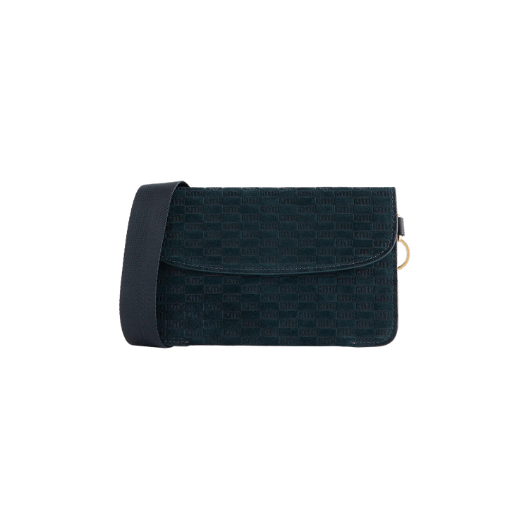 Kith Monogram Suede Envelope K20 Bag 'Stadium'