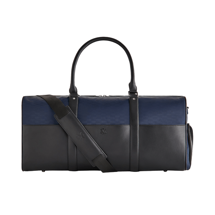 Kith Monogram Nylon Leather Traveler K55 Bag 'Nocturnal'
