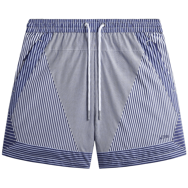 Kith Poplin Stripe Turbo Short 'Darkshore'