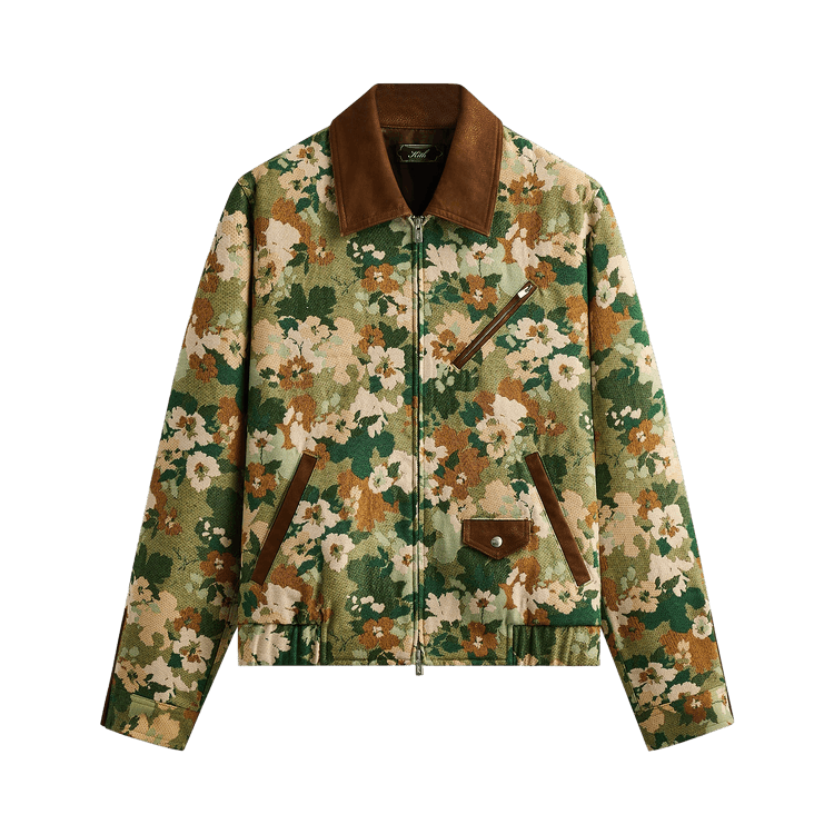 Kith Camo Floral Tapestry Cassius Jacket 'Sage'