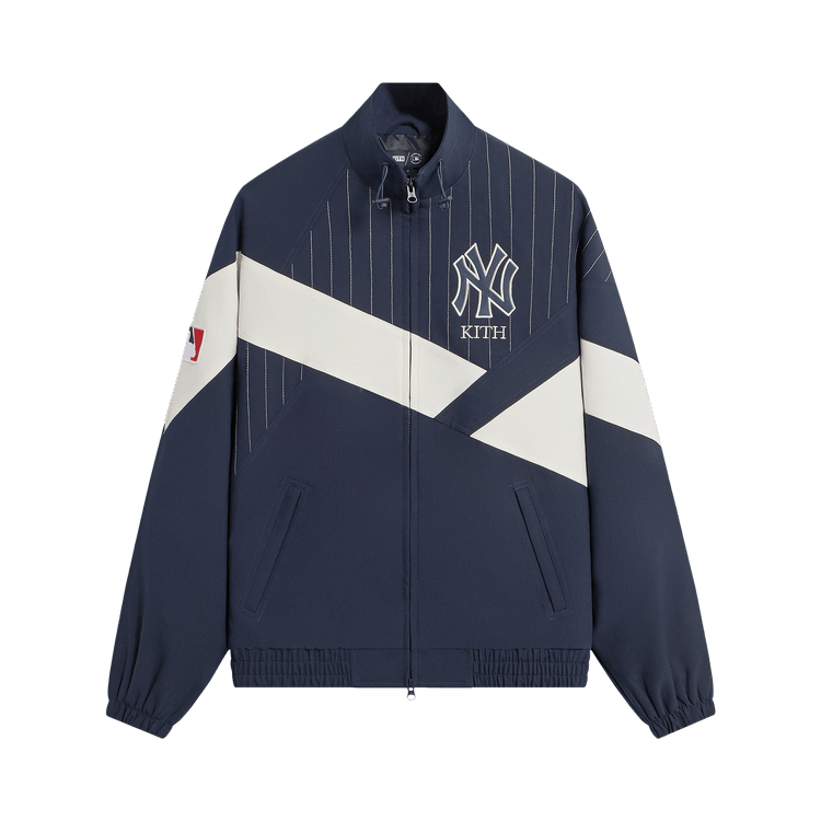 Kith For The New York Yankees Double Weave Shiloh Jacket 'Nocturnal'