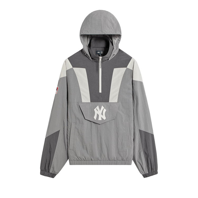 Kith For The New York Yankees Nylon Dante Pullover Jacket 'Skyscraper'