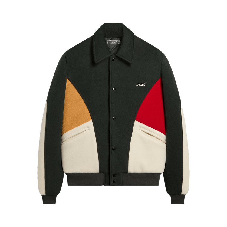 Kith Melton Wool Varsity Jacket 'Stadium'