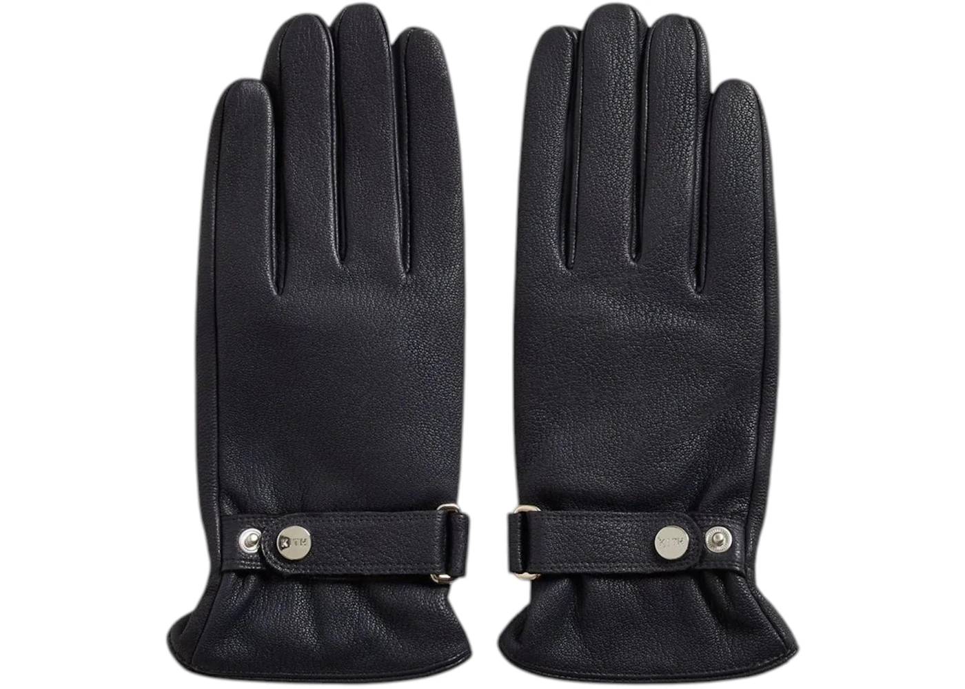 Kith Tumbled Leather Manhattan Gloves Ink