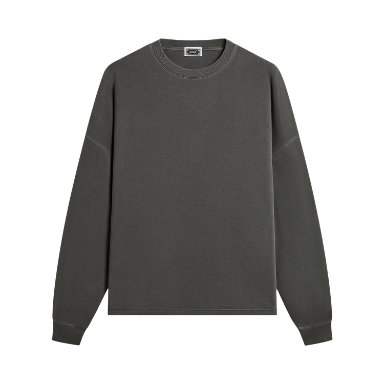 Kith Long Sleeve Lawson Tee 'Dark Ash'