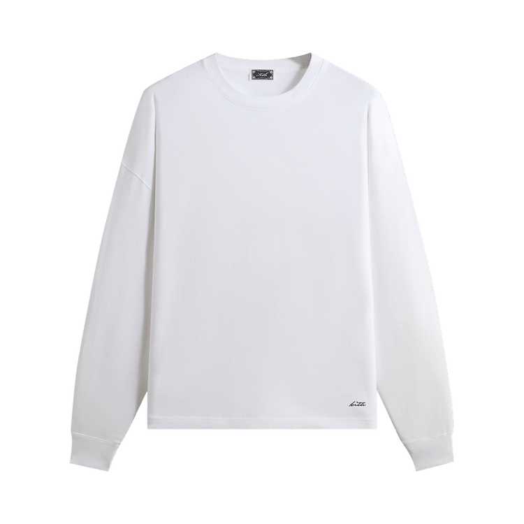 Kith Long Sleeve Lawson Tee 'White'