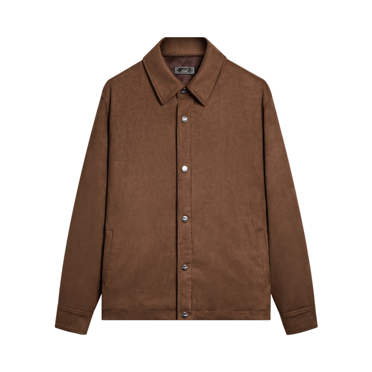Kith Microsuede Bonded Brixton Shirt Jacket 'Hurricane'