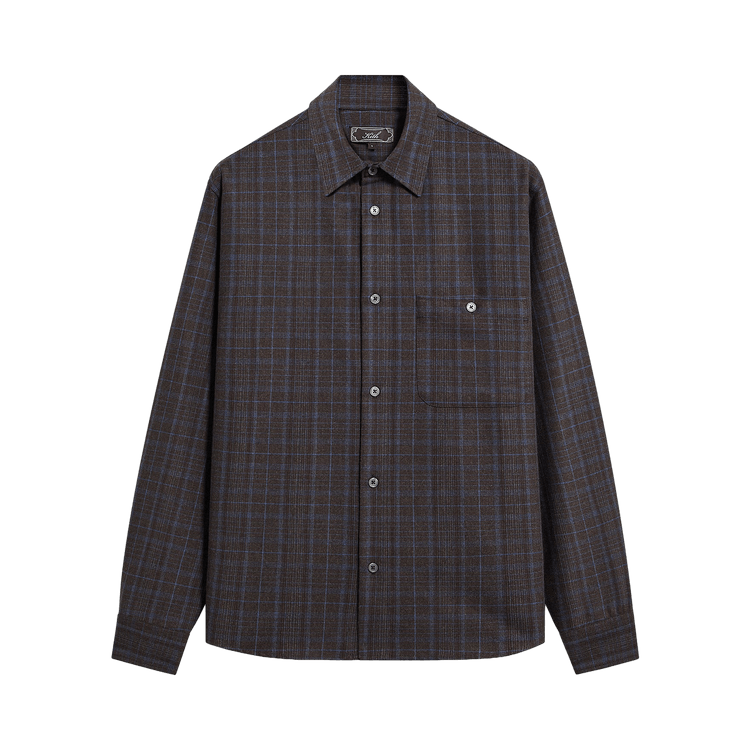 Kith Flannel Tomas Shirt 'Nocturnal'