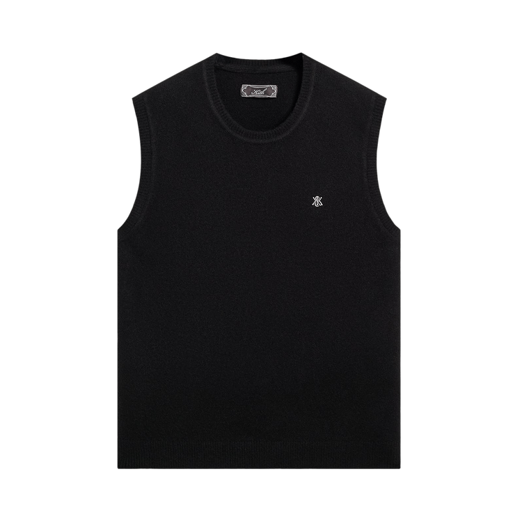 Kith Boucle Heath Crewneck Sweater Vest 'Black'