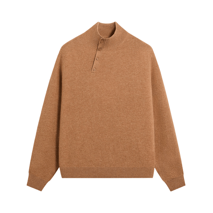 Kith &Kin Cashmere Cyrus Turtleneck 'Sand Dune'