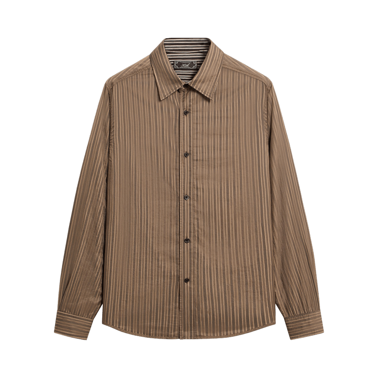 Kith Layered Stripe Georgie Shirt 'Gobi'