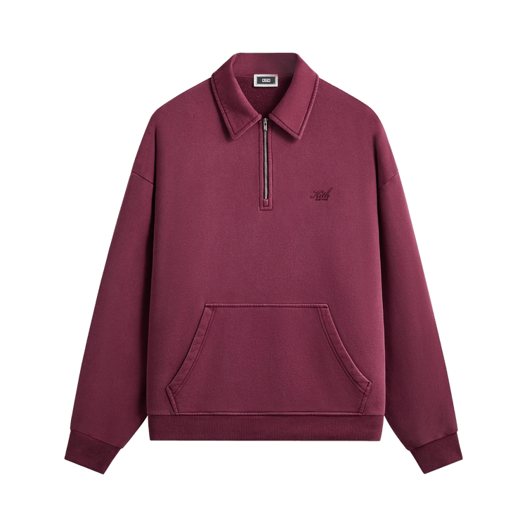 Kith Quarter Zip Popover Sweatshirt 'Essence'
