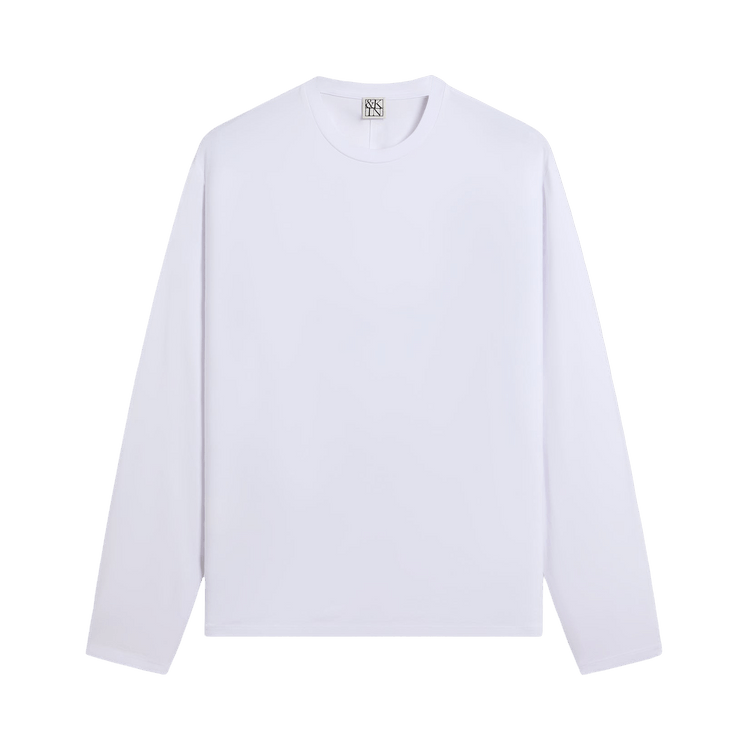 Kith &Kin Long Sleeve Halston Tee 'White'