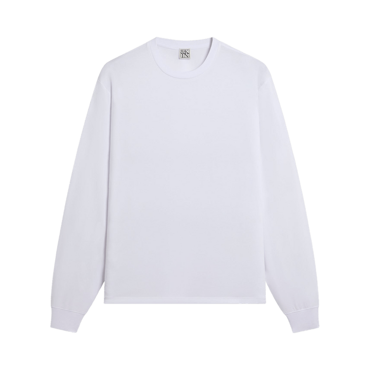 Kith &Kin Long Sleeve Darin Tee 'White'