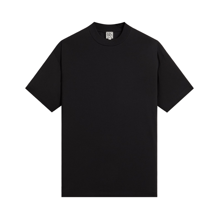 Kith &Kin Mock Neck Albie Tee 'Black'