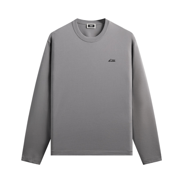 Kith Long Sleeve Alex Boxy Tee 'Neutron'