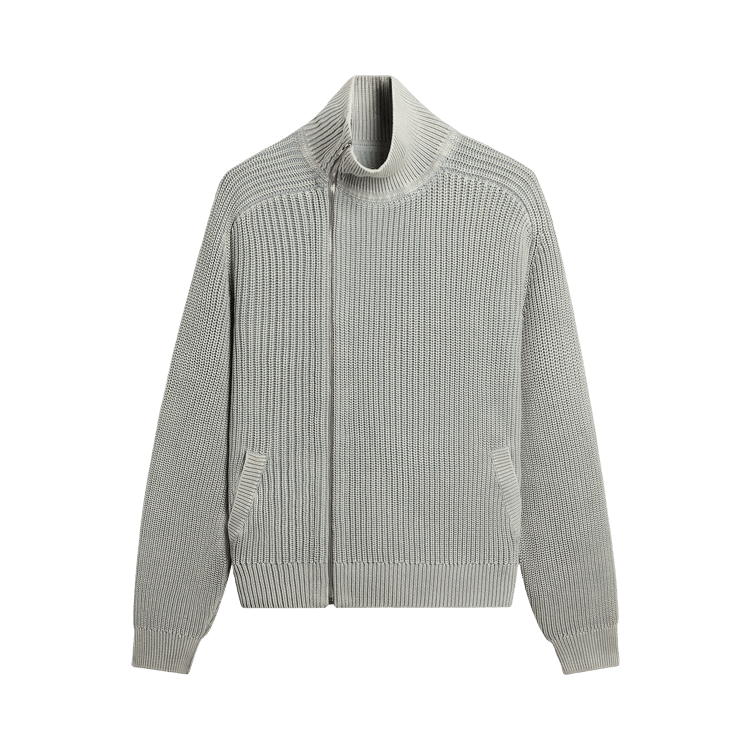 Kith Marlon Full Zip Sweater 'Mist'