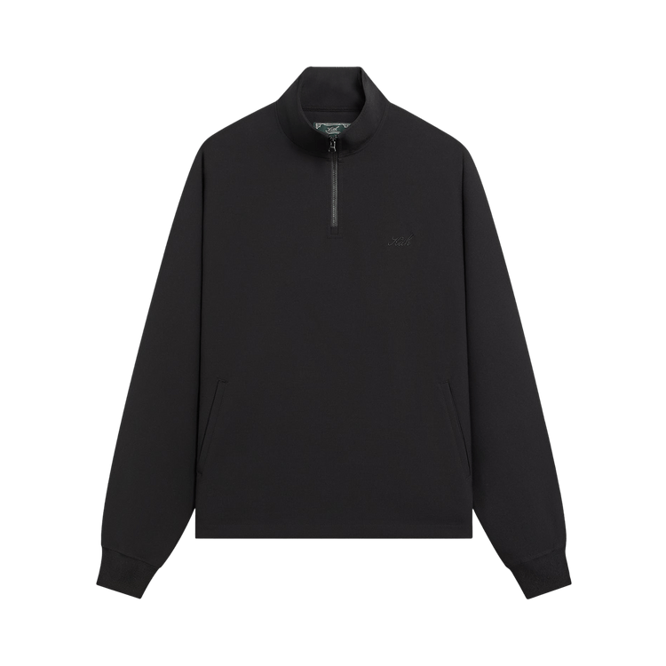 Kith Davis Quarter Zip Pullover 'Black'