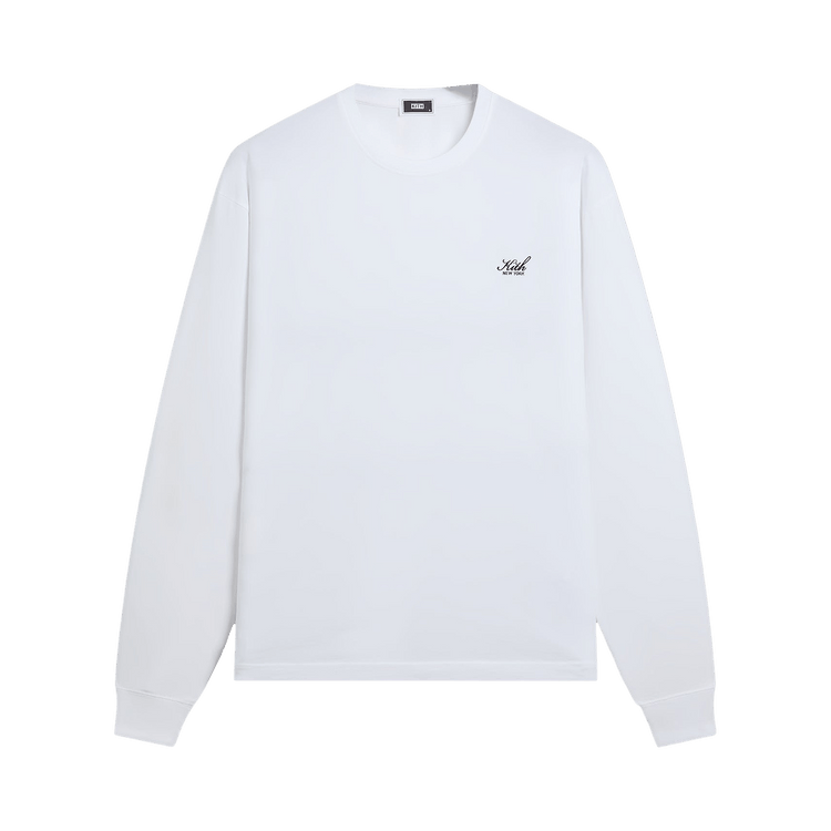 Kith Long Sleeve Lax Tee 'White'