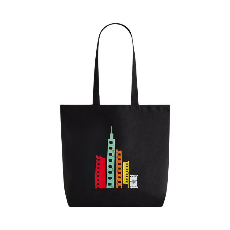 Kith For Tribeca Festival Canvas Medium Tote Bag 'Black'