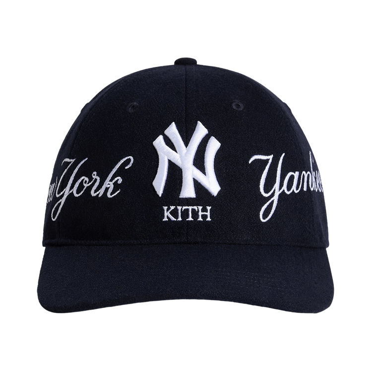 Kith x '47 For The New York Yankees Wool K Clean Up Cap 'Nocturnal'