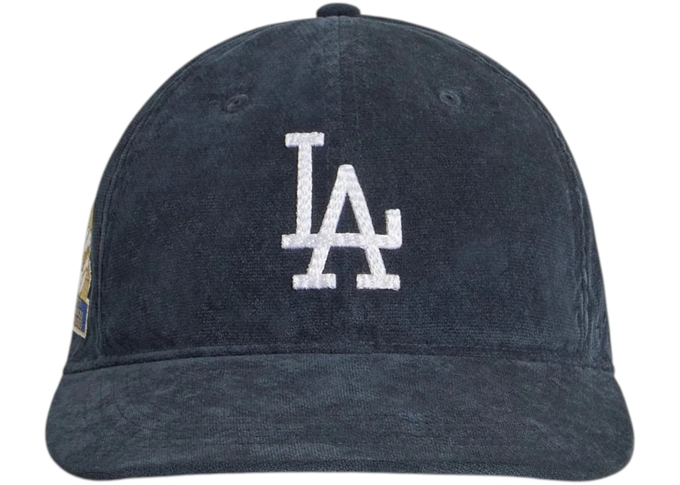Kith x 47 Brand x Los Angeles Dodgers Lightweight Suede Velour Long Bill Cap Nocturnal