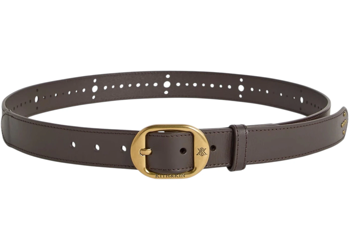 Kith Studded Leather Belt Robusta