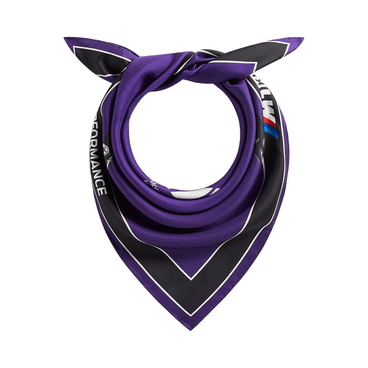 Kith For BMW Silk Bandana 'Techno Violet'