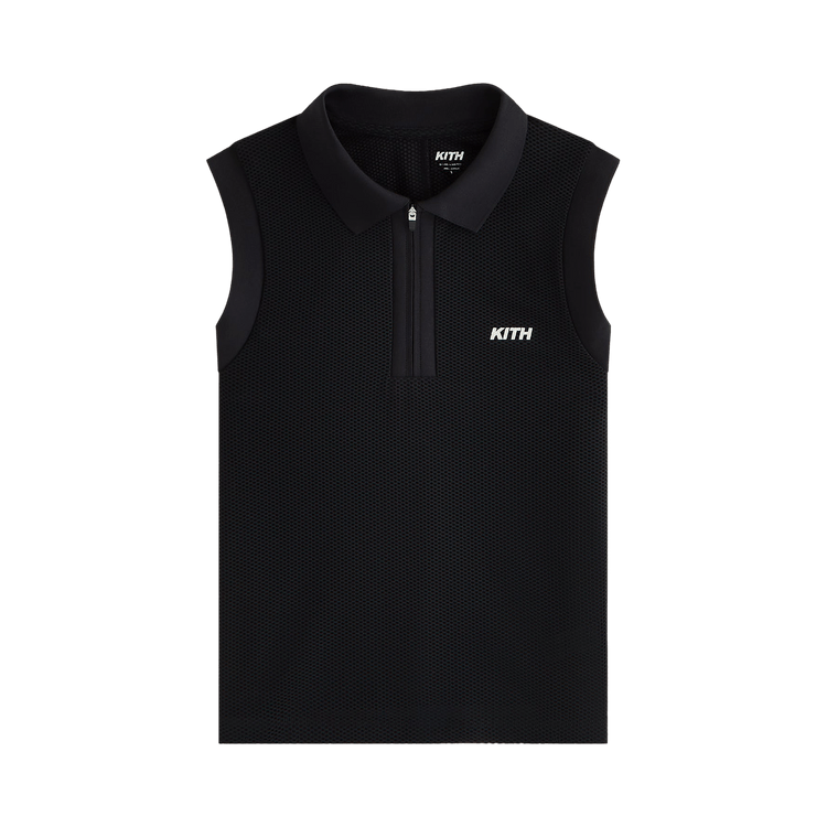 Kith Women Perry Polo Mesh Tank 'Black'