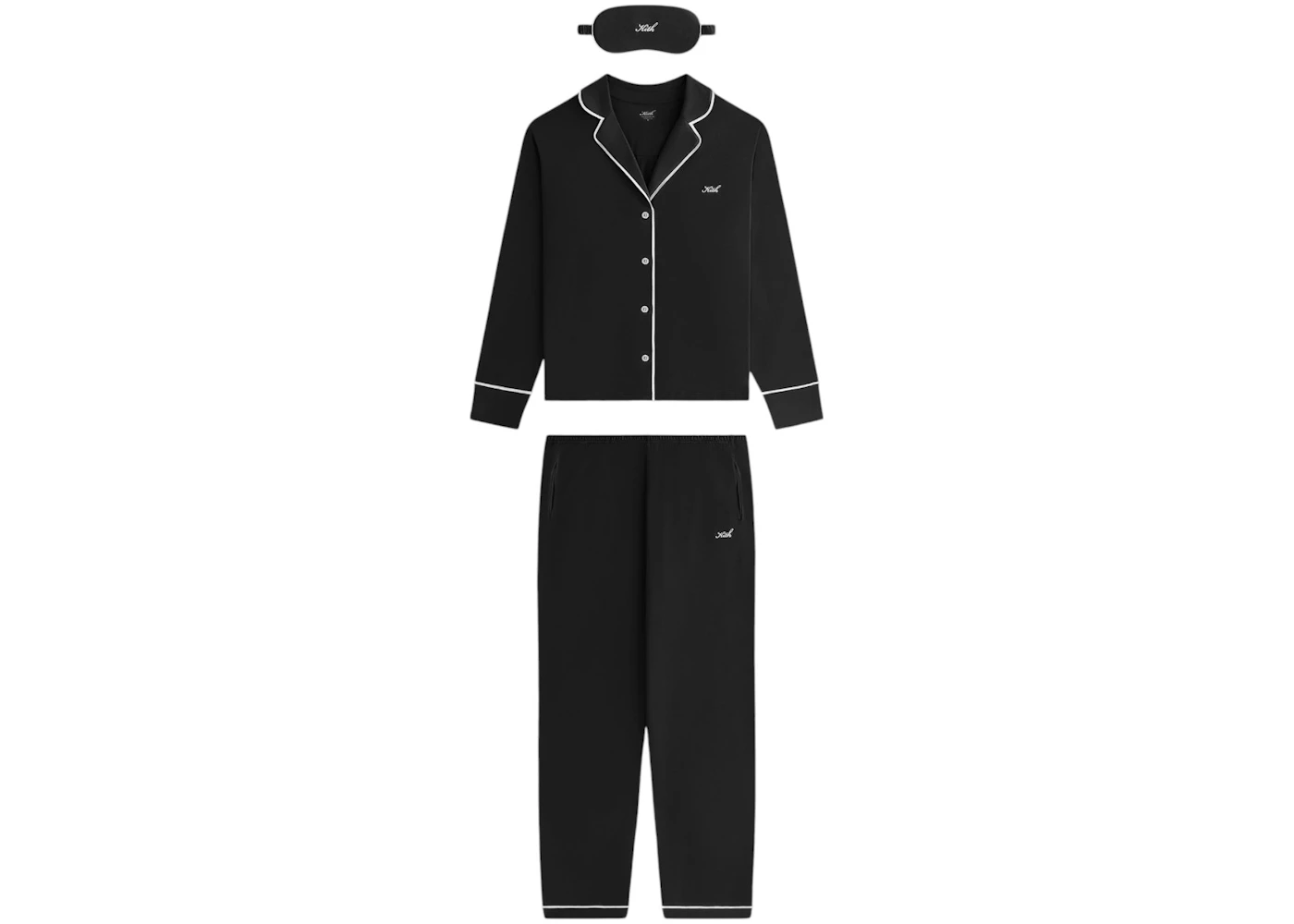 Kith Kithmas Women Pajama Set Black
