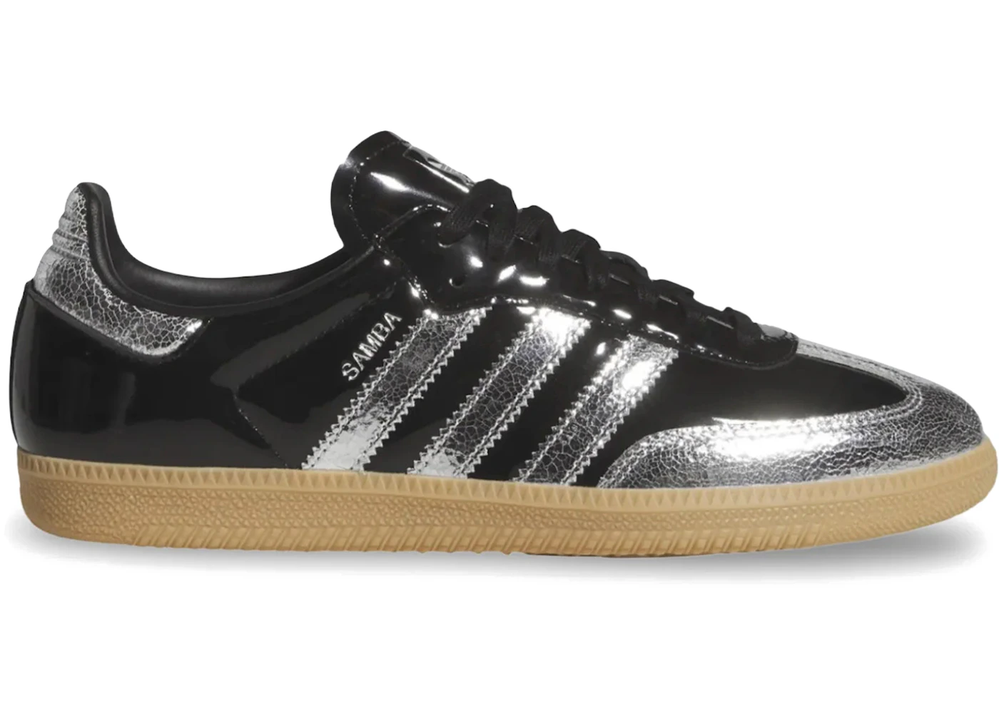 adidas Samba OG Patent Black Silver Metallic