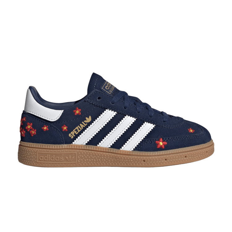 adidas Originals Handball Spezial Little Kid 'Dark Blue Cloud White'