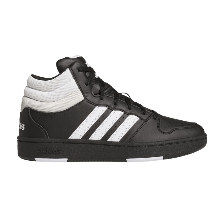 adidas Hoops Mid 'Core Black Cloud White Orbit Grey'