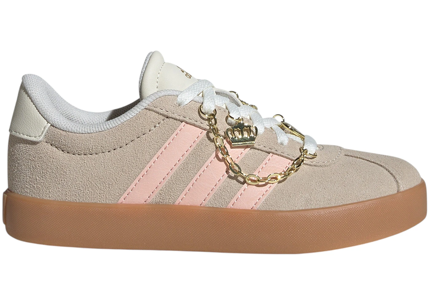 adidas VL Court 3.0 Crystal Linen Blush Pink (GS)