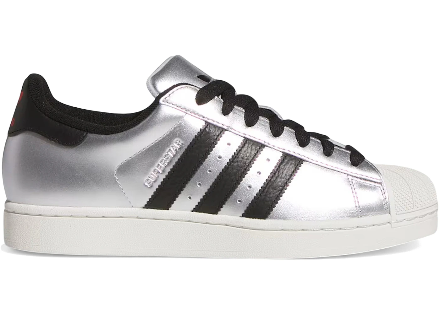 adidas Superstar II Silver Metallic Black