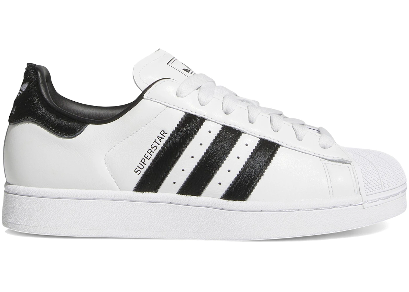 adidas Superstar II White Black Pony (Women's)
