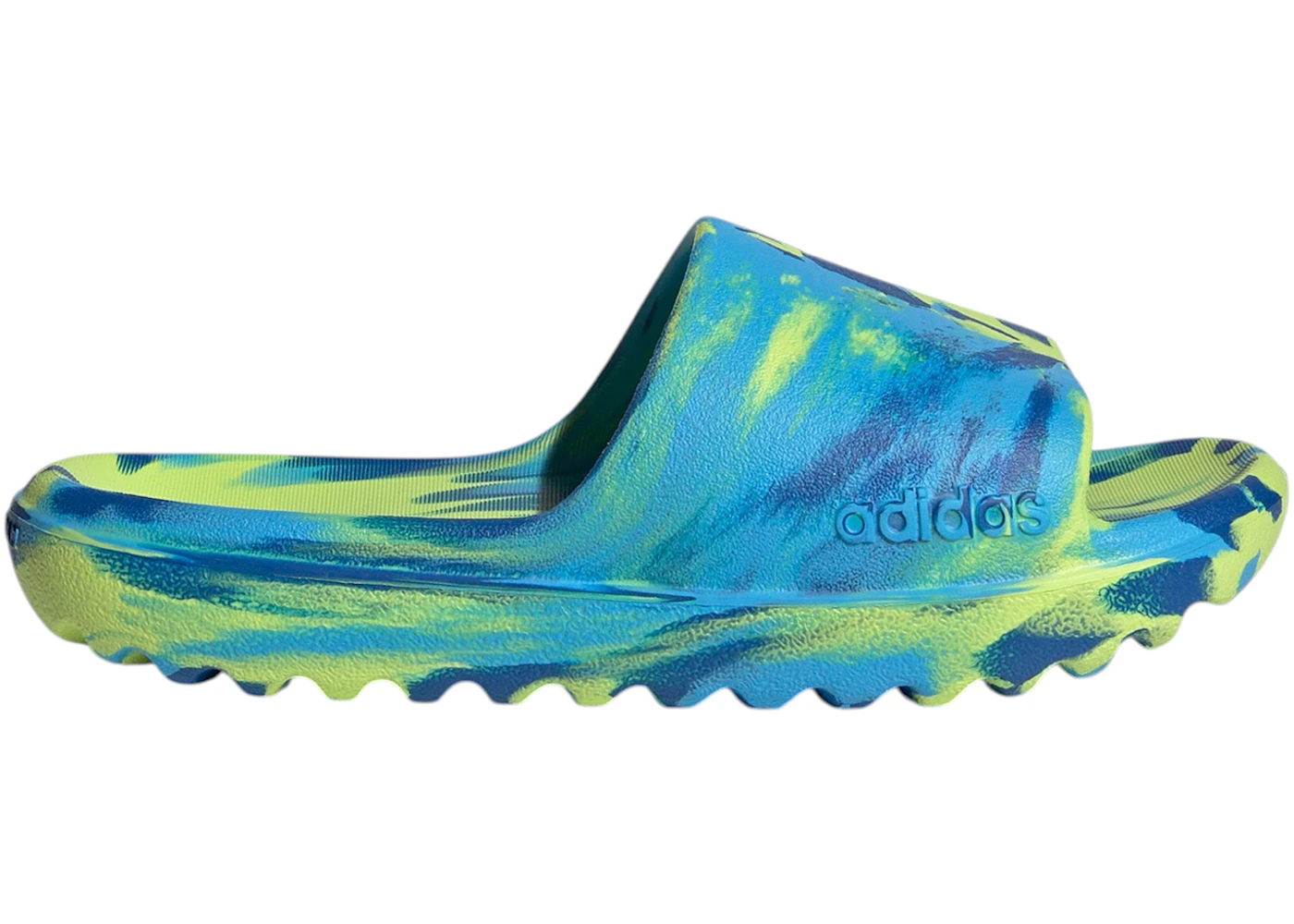 adidas Adilette Lumia Slides Solar Slime Lucid Aquamarine (PS)