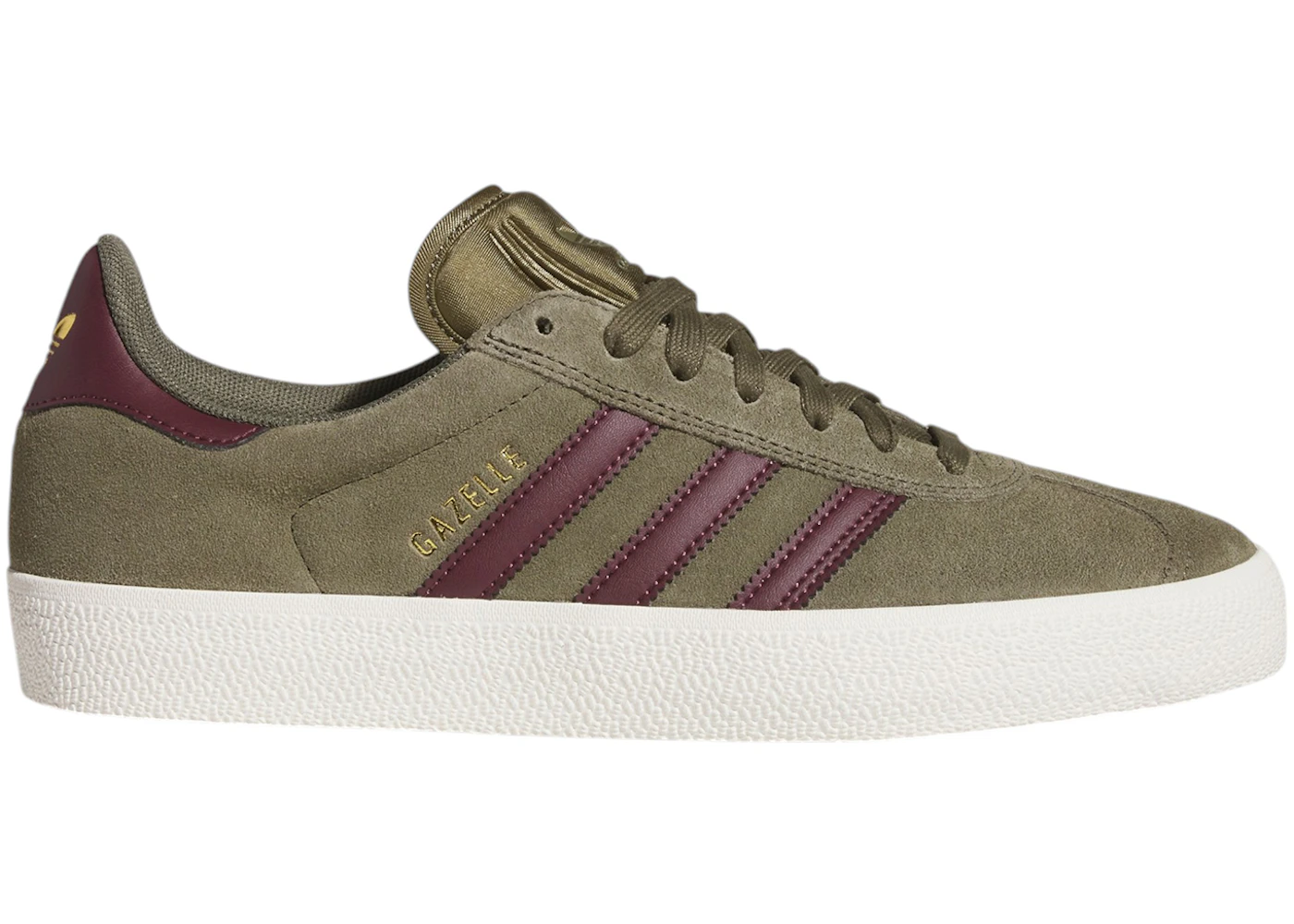 adidas Gazelle ADV Olive Strata Maroon