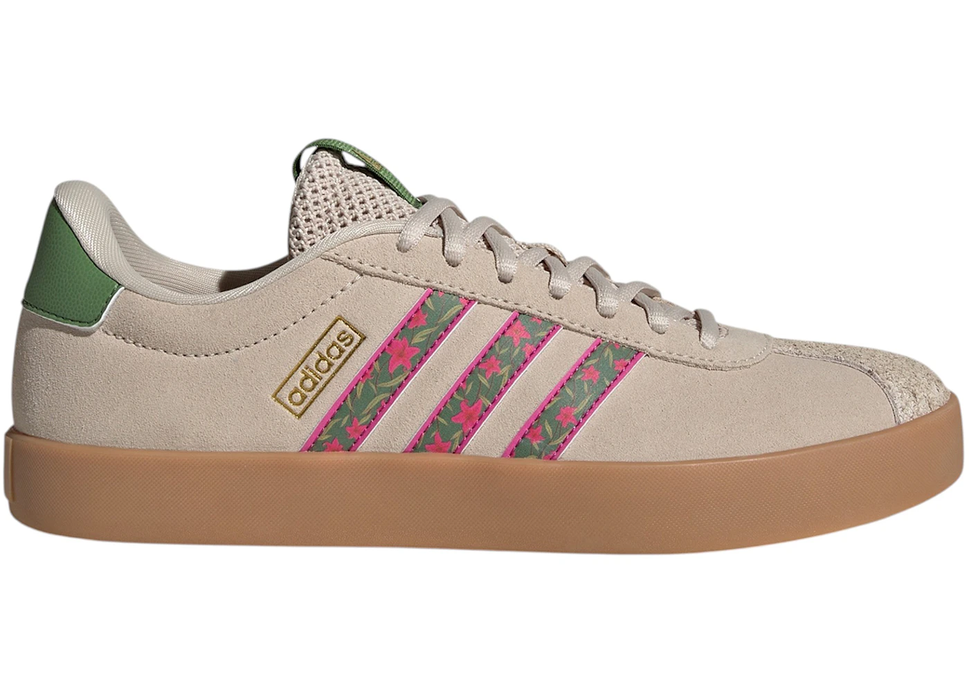 adidas VL Court 3.0 Crystal Linen Green Magenta (Women's)