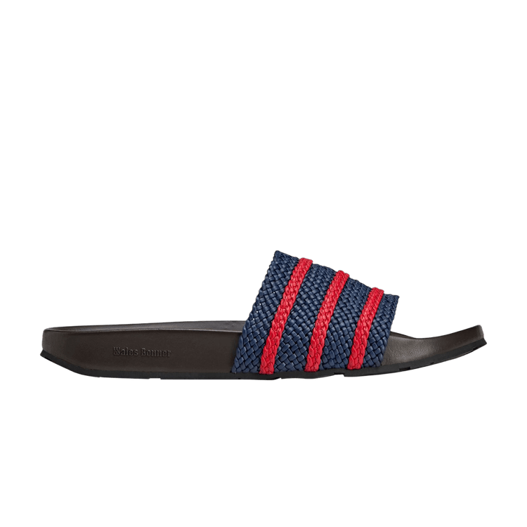 Wales Bonner x adidas Adilette Slide 'Night Indigo Scarlet'