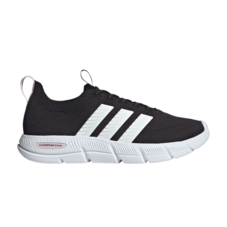 adidas Wmns Cloudfoam Flex Slounge 'Black Cloud White'