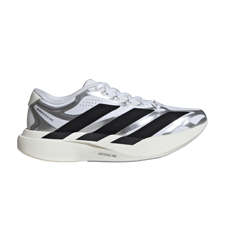adidas Wmns Adizero Evo SL EXO 'Cloud White Core Black Iron Metallic'
