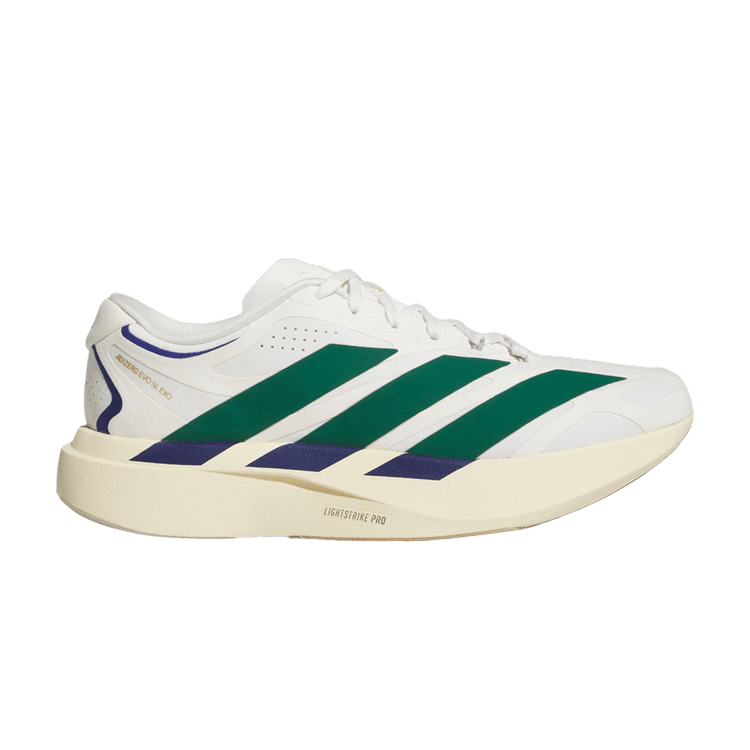 adidas Adizero EVO SL EXO Suede 'White Court Green Cream White'