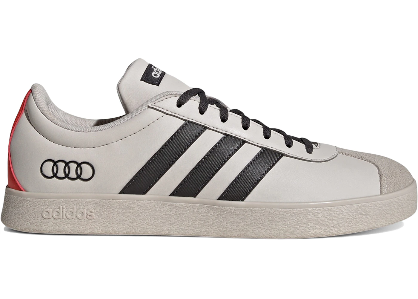 adidas VL Court Audi Revolut F1 Team Chalk Pearl Black