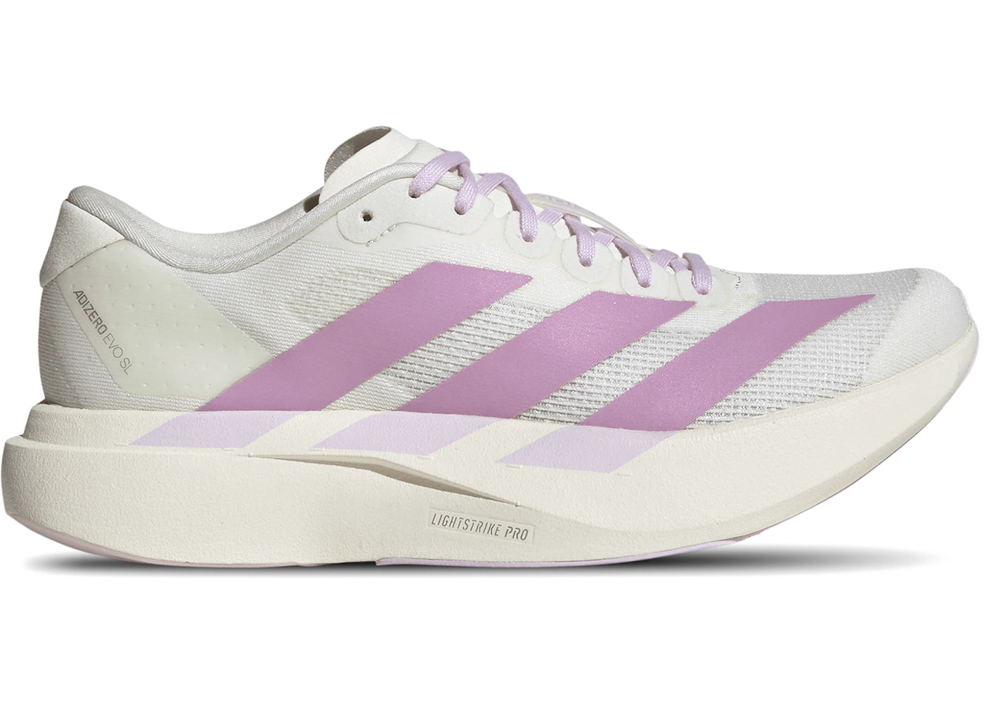 adidas Adizero Evo SL Off White Bliss Lilac (Women's)