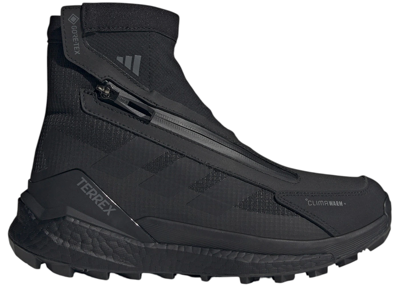 adidas Terrex Free Hiker 2 Gore-Tex Climawarm + Black Grey Four (Women's)